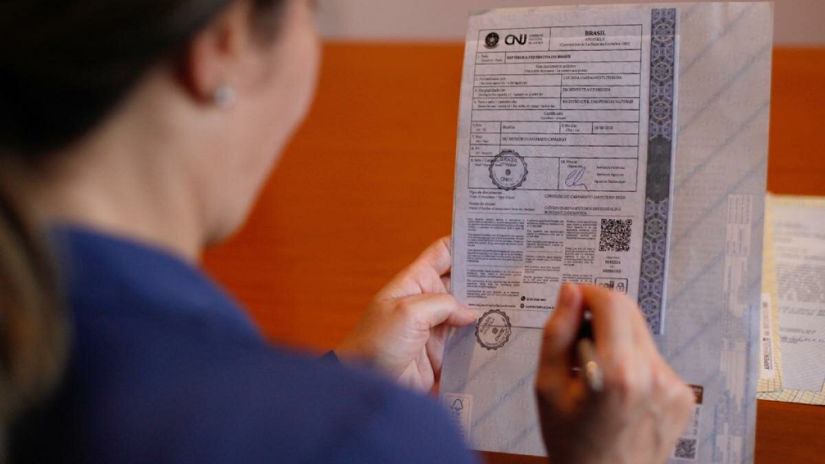 Chancela de Documentos Escolares/Visto Confere
